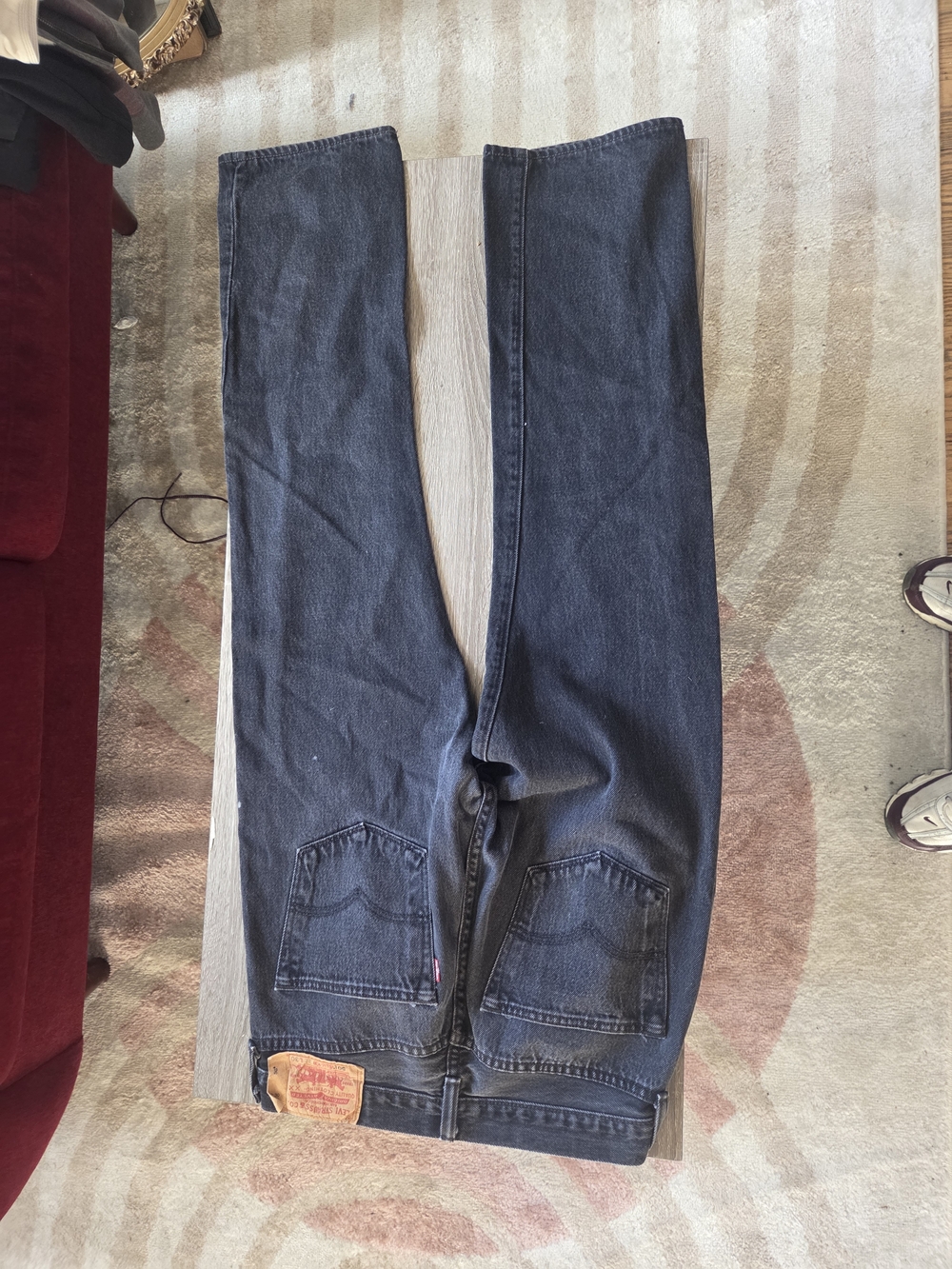 Levi's Black 501 Jeans - Dark Wash